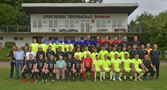 Saison 2018/19 SV Tiefenbach Mannschaftsfoto 05.07.2018 (© Kraichgausport / Loerz)